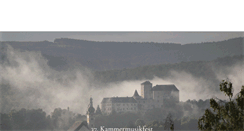 Desktop Screenshot of kammermusikfest.at