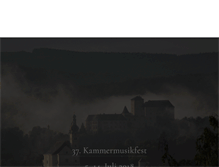 Tablet Screenshot of kammermusikfest.at